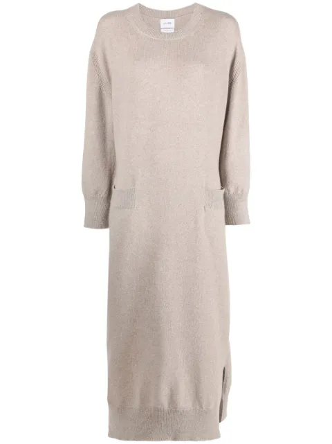 Barrie Iconic knit midi dress Neutrals C159405