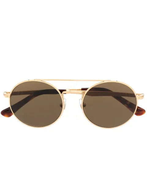 Persol round-frame tinted glasses Gold PO2496SZ114057