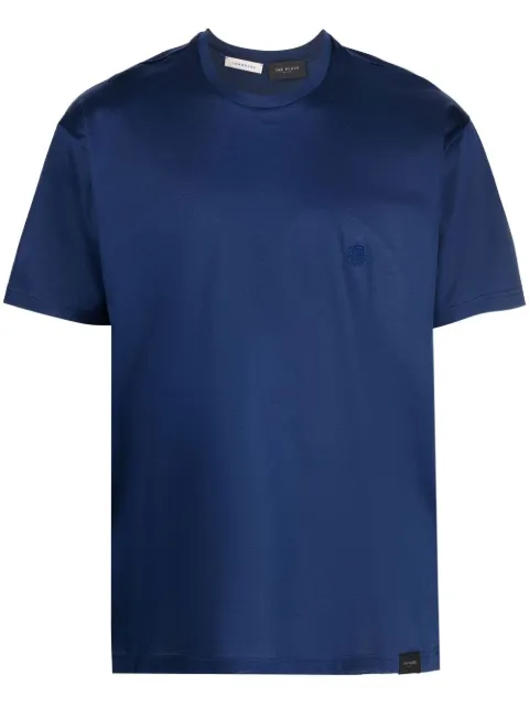 Low Brand x The Place Gallery embroidered-logo T-shirt Blue L1TSS226412B150