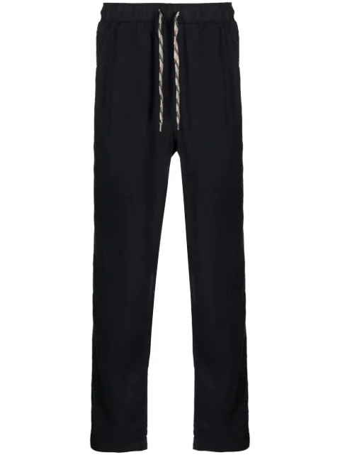 Zadig&Voltaire Pixel drawstring straight-leg trousers Blue WMPA00002