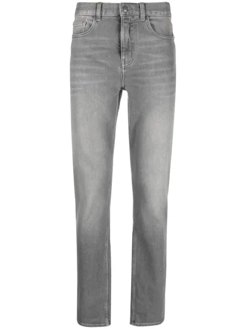 Zadig&Voltaire stonewashed cropped jeans Grey WMJE00004