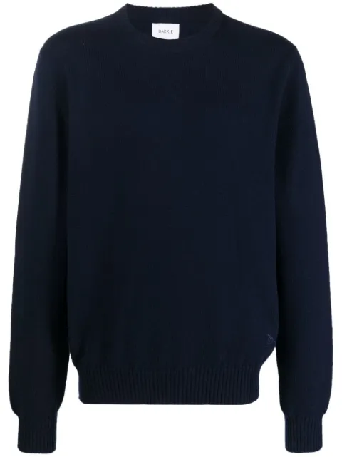 Barrie B Label cashmere jumper Blue C120334