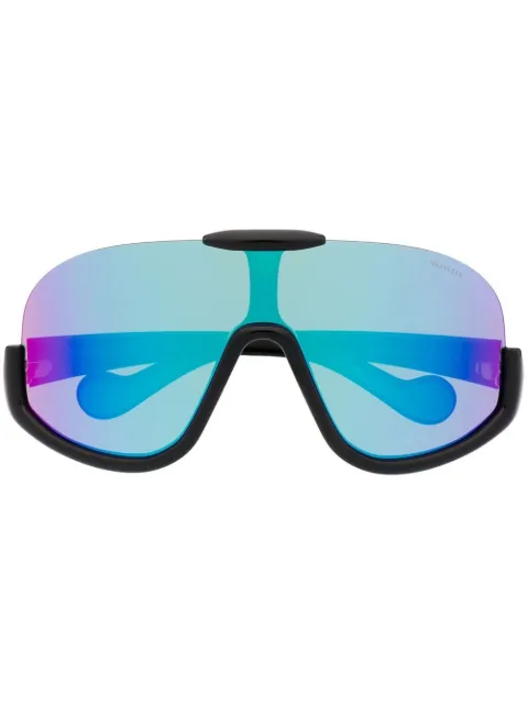Moncler Eyewear Visseur oversized-frame sunglasses Black ML0230S