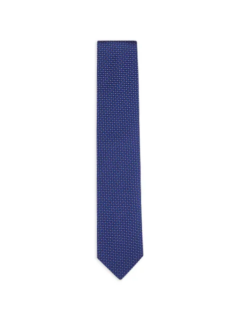 Eton patterned-jacquard tie Blue A000315522980