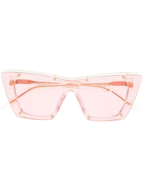 Alexander McQueen Eyewear cat eye-frame sunglasses Yellow 700961J0740