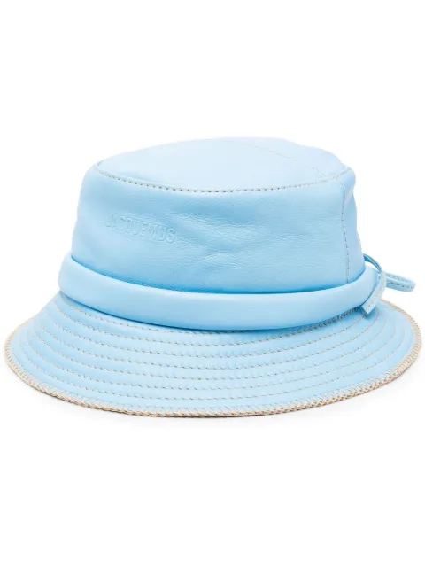 Jacquemus tie-fastened bucket hat Blue 221AC0134000