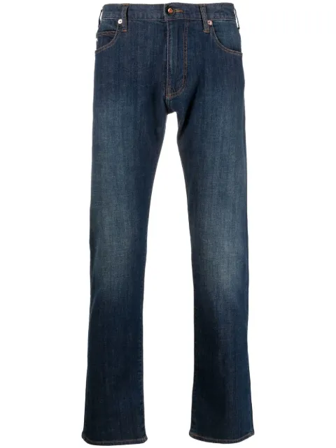 Emporio Armani straight leg denim jeans Blue 3L1J451DJBZ