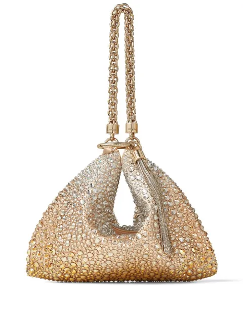 Jimmy Choo Callie clutch bag Gold CALLIEQIB