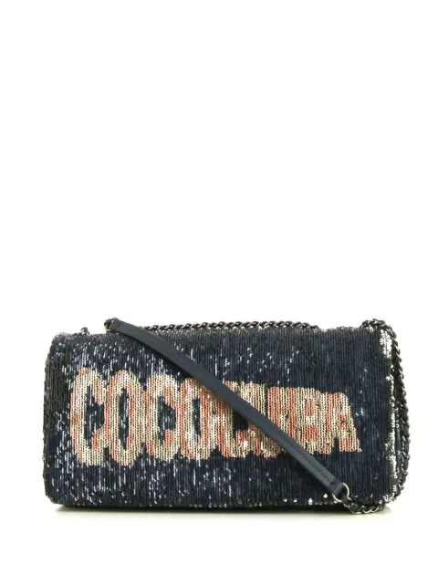 CHANEL Pre-Owned 2017 Coco Cuba shoulder bag Blue 386310
