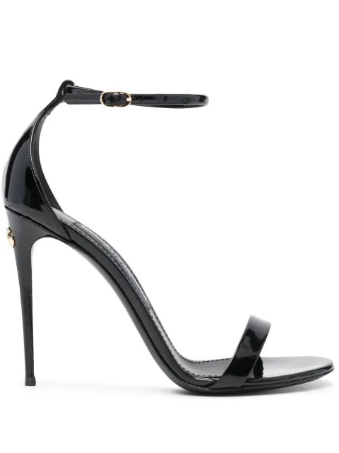 Dolce & Gabbana 105mm Keira sandals Black CR1339A1037