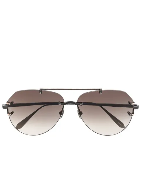 Linda Farrow pilot-frame sunglasses Black LFL1266C1SUN