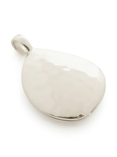 Monica Vinader Deia pebble locket Silver SSPTNRLTNON