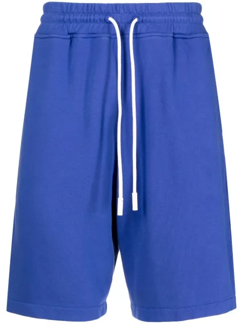 COUNTY OF MILAN drawstring-waist shorts Blue CMCI010C99FLE0014500