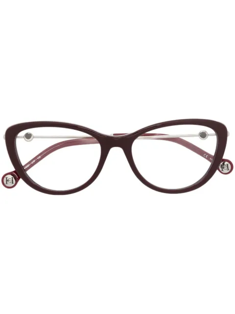 Carolina Herrera butterfly-frame optical glasses Red CH0021LHF54