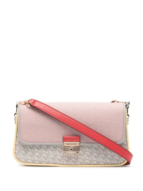 Michael Michael Kors Bradshaw logo-print shoulder bag Neutrals 30S2G2BL5O