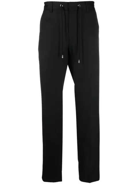 BOSS drawstring tailored trousers Black 50469169