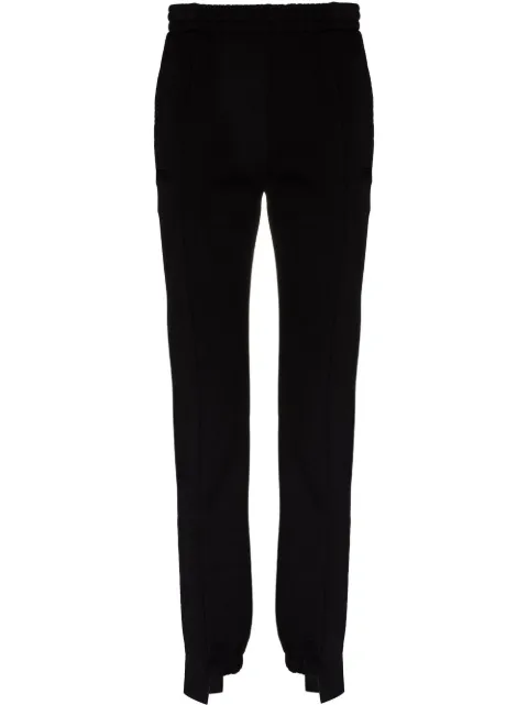 VETEMENTS embroidered logo track pants Black WA53SP500B
