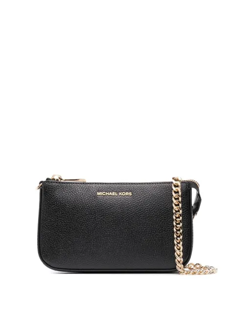 Michael Michael Kors Jet Set pebbled tote bag Black 32F7GFDW6L