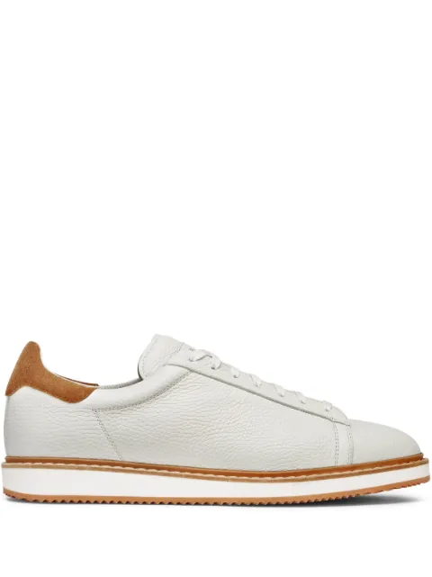 Brunello Cucinelli contrast-trimmed low-top sneakers White MZUALVL229CLT57