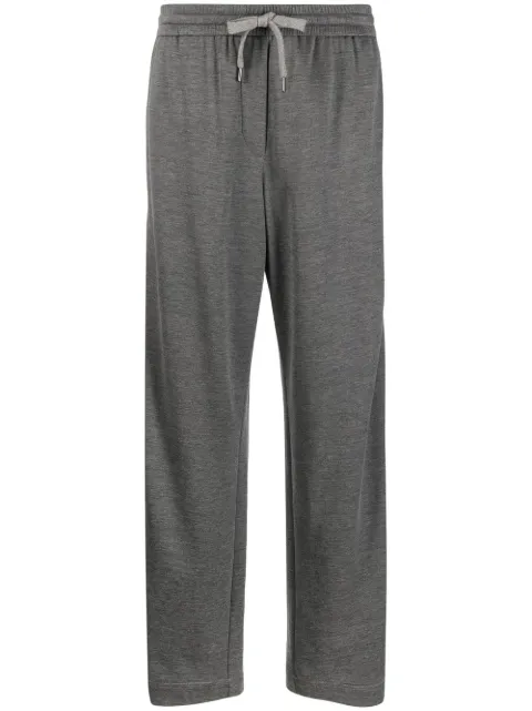 Brunello Cucinelli jersey drawstring track pants Grey MD828SM689C572