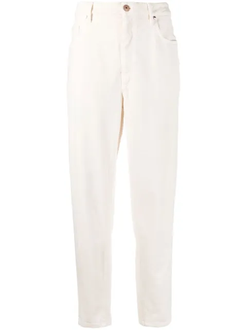 Brunello Cucinelli straight-leg cut trousers Neutrals MB057P5654C7365