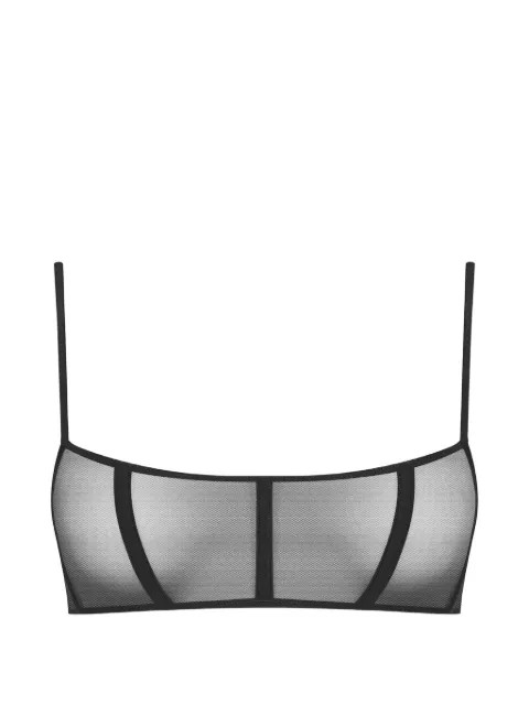 Maison Close L'Amoureuse sheer bralette Black 560576