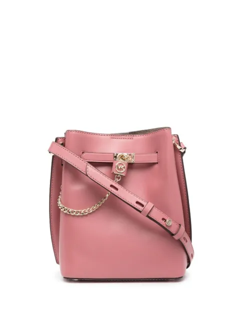 Michael Kors padlock detail shoulder bag Pink 30S2L9HM6L