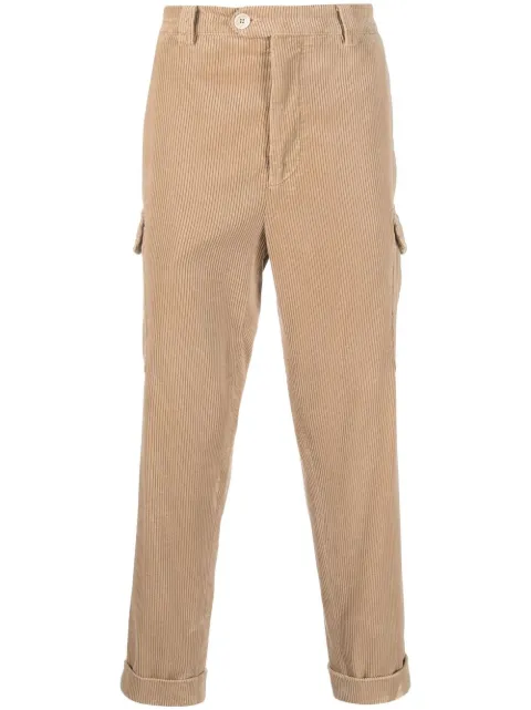Brunello Cucinelli cropped corduroy trousers Neutrals M280DE1890C2004