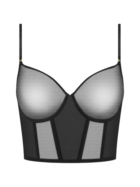 Maison Close L'Amoureuse bustier bra Black 560567
