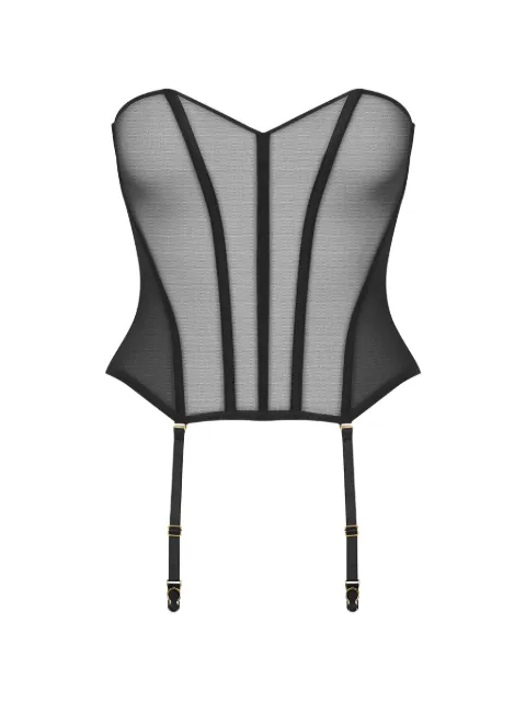 Maison Close L'Amoureuse bustier corset Black 560622
