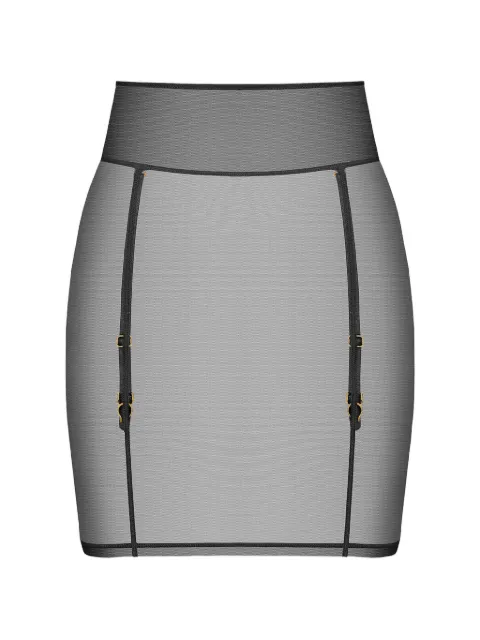 Maison Close L'Amoureuse garter skirt Black 560612