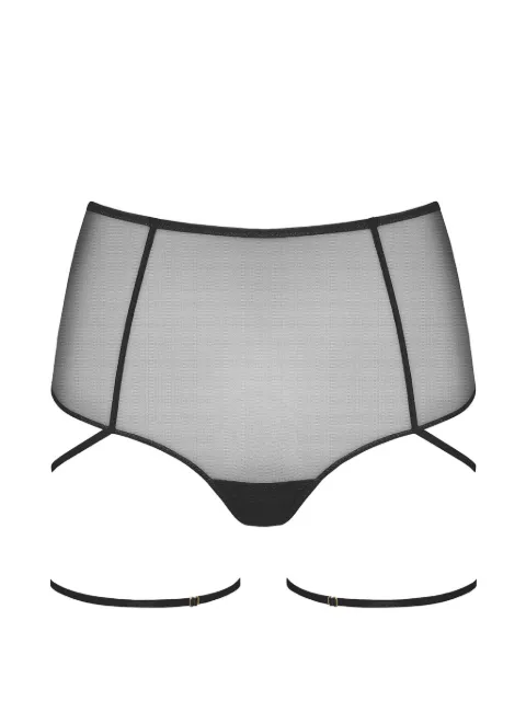 Maison Close L'Amoureuse high-waist thong Black 560597