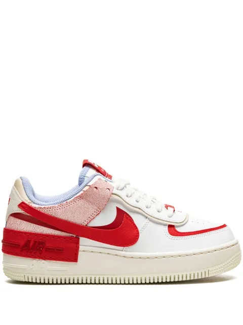 Nike Air Force 1 Low Shadow "Red Cracked Leather" sneakers White CI0919