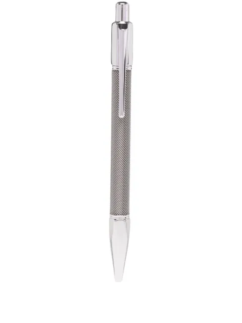 Caran d'Ache engraved ballpoint pen Silver CD4480014