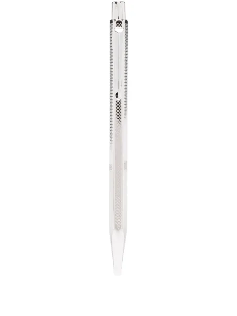 Caran d'Ache scale-engraved pen Silver CD890487