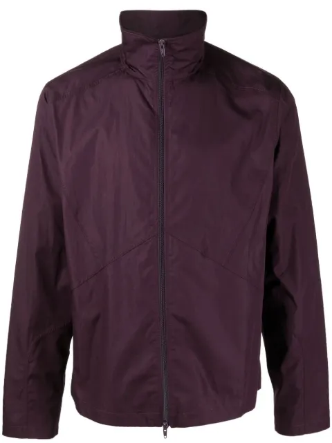 GR10K zipped-up stand-up neck jacket Purple GR2ACCLBY