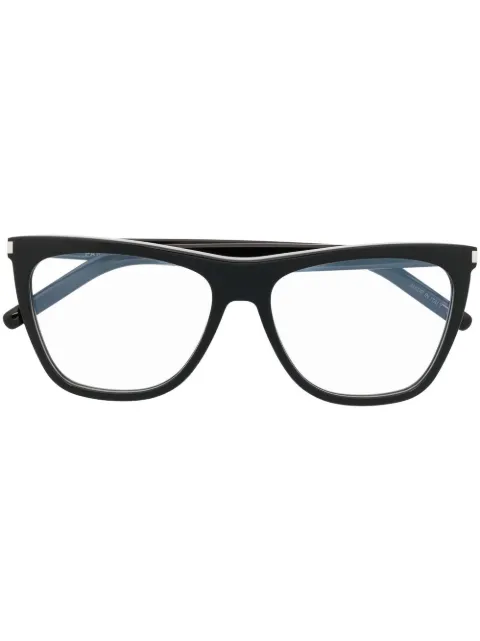 Saint Laurent Eyewear square-frame eyeglasses Black SL518