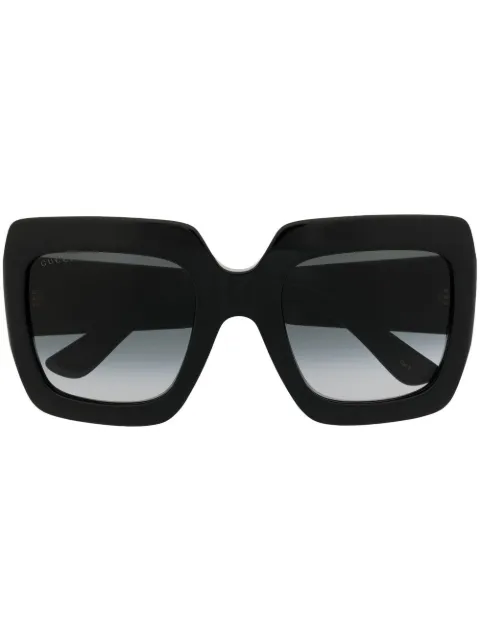 Gucci Eyewear GG oversized sunglasses Black GG0053SN001
