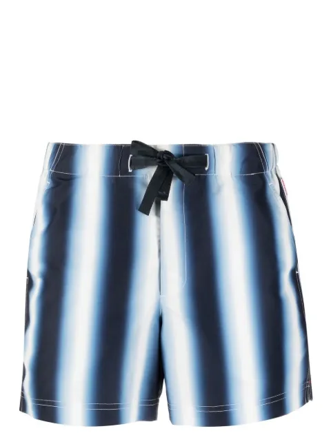Orlebar Brown vertical-stripe swim shorts Blue 276534