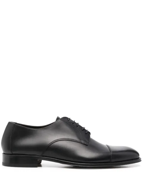 Canali leather Derby shoes Black RX00524922501