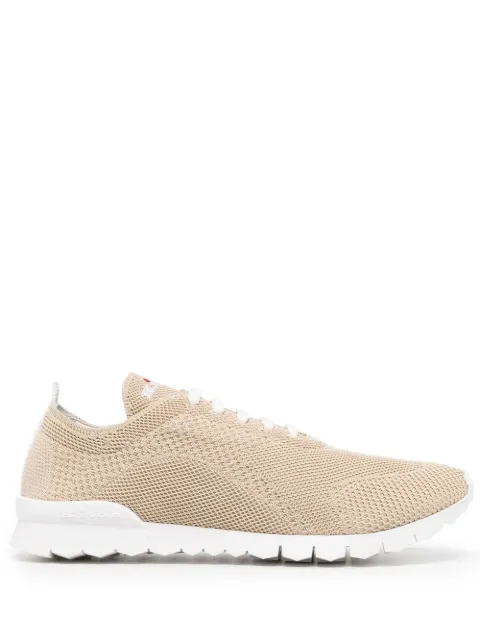 Kiton knitted-upper low-top sneakers Neutrals USSFITSN00809