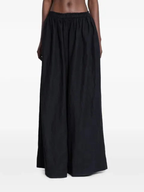 Uma Wang high-waist wide-leg trousers Black UW3021