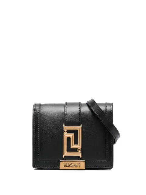 Versace Greca Goddess chain wallet Black 10071301A05134