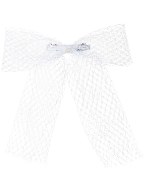 Maison Michel Aya hair-bow White 2472001001