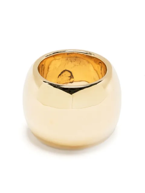 Uncommon Matters Semibreve chunky ring Gold TBORI02V