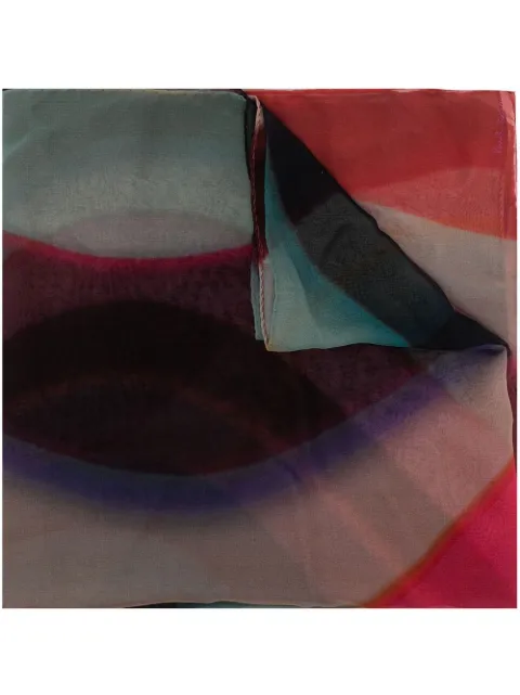Paul Smith silk Spray Swirl scarf Multicolour W1A250GH036
