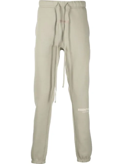 FEAR OF GOD ESSENTIALS slim-fit track pants Green 130BT212024F