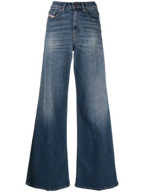 Diesel 1978 09e66 flared jeans Blue A0362409E66