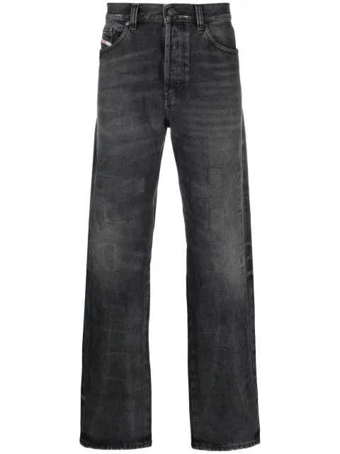 Diesel 2010 D-Macs 007J5 straight-leg jeans Black A03564007J5