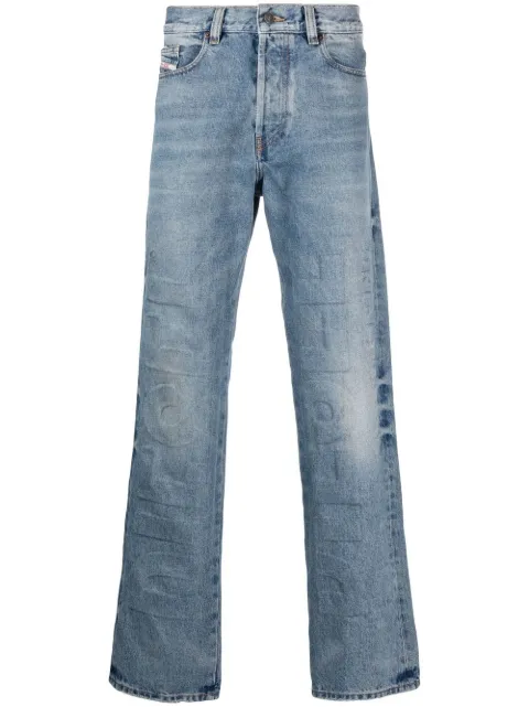 Diesel 2010 007i3 straight-leg jeans Blue A03564007I3